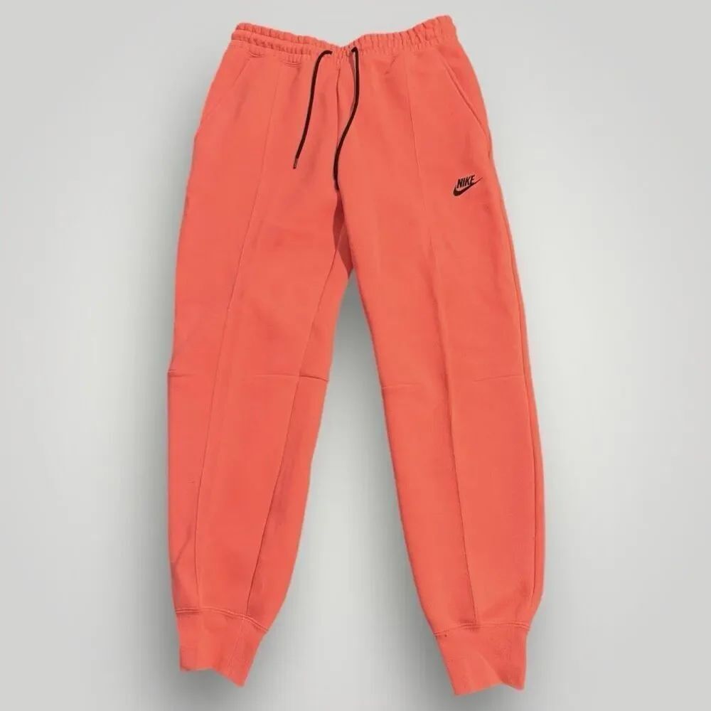 Nike Sportswear Tech Fleece Mid Rise Ember Joggers Womens size XS FB8330-814 New